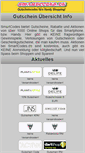 Mobile Screenshot of bekleidung-gutscheine.de
